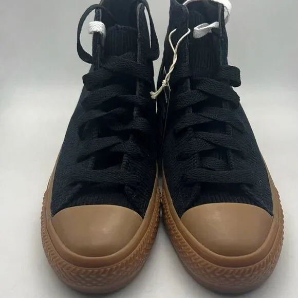 Converse Chuck Taylor All Star Pro Black Corduroy Gum High Top Women 7.5 NWT - Picture 5 of 8